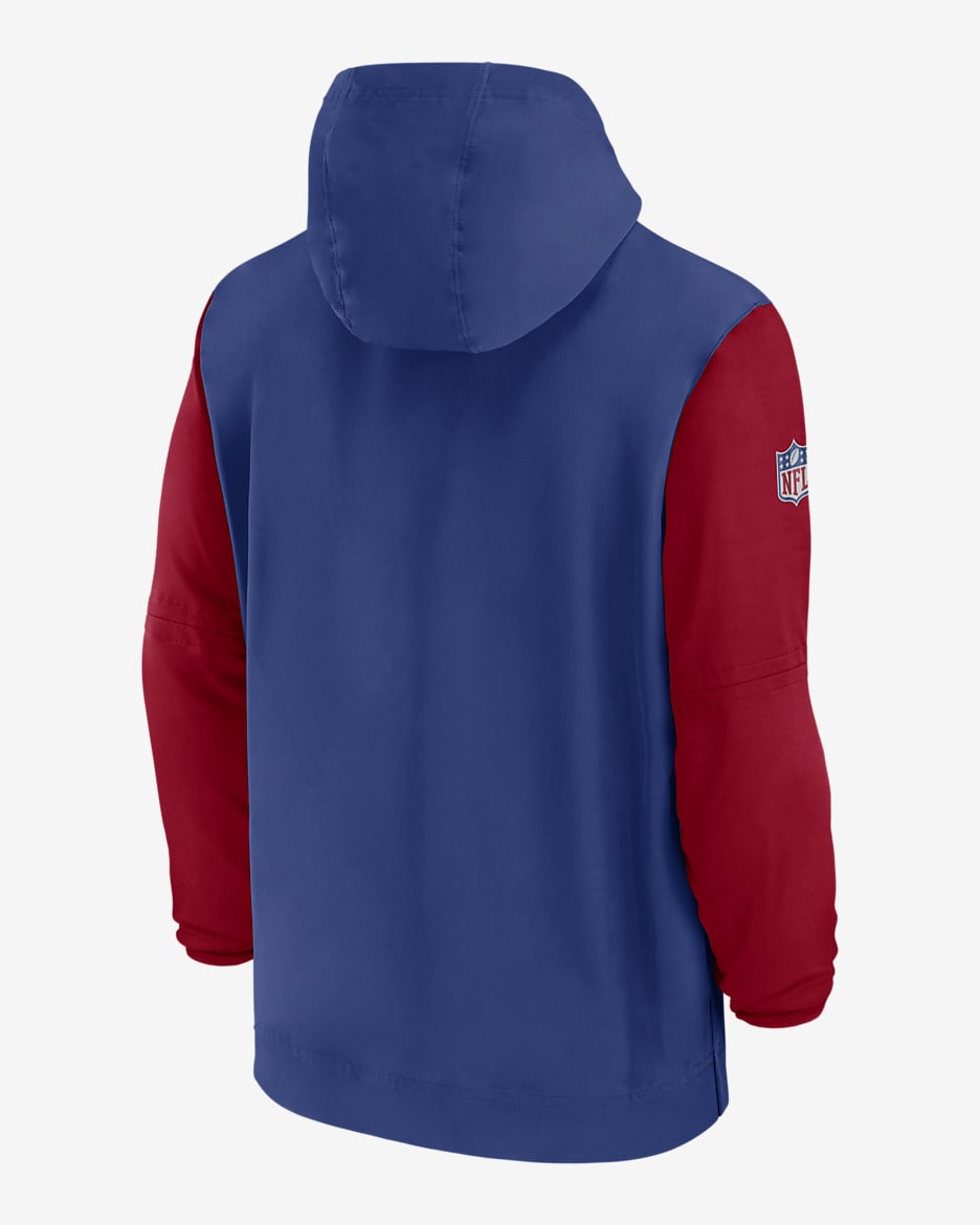 Nike NFL New York Giants Alpha Fly PO Sideline Player Coach deals Jacket